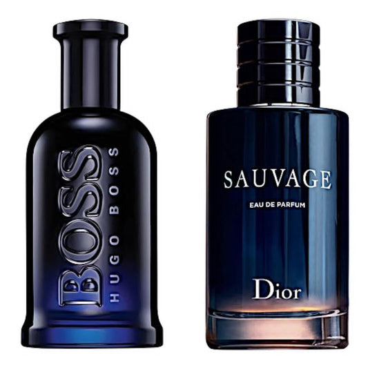 Sauvage & Hugo Boss — Men's Fragrance Combo